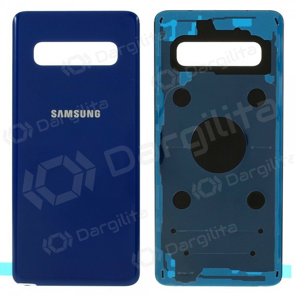 Samsung G970 Galaxy S10e galinis baterijos dangtelis mėlynas (Prism Blue)
