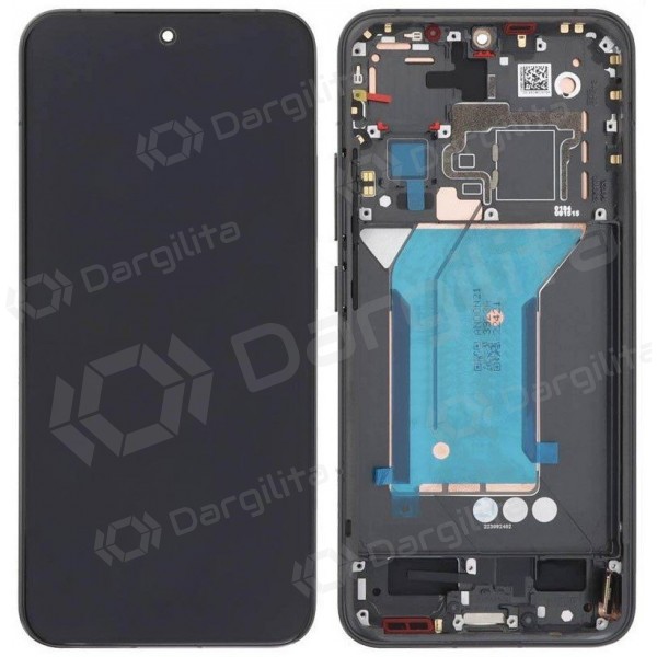 Xiaomi 14 5G ekranas (juodas) (su rėmeliu) (originalus)