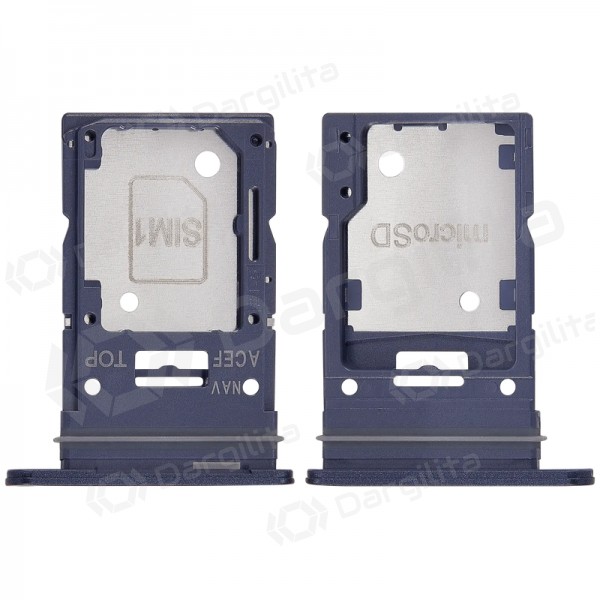 Samsung Galaxy A35 5G SIM kortelės laikiklis (tamsiai mėlynas) (originalus)