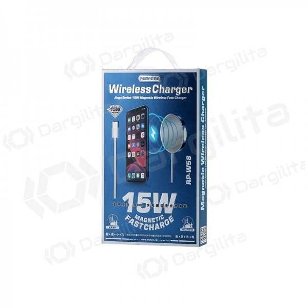 Belaidis įkroviklis Remax RP-W58 15 W baltas