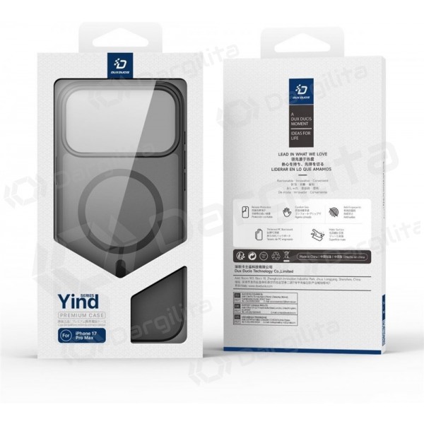 Samsung Galaxy S26+ dėklas "Dux Ducis Yind MagSafe" (juodas)