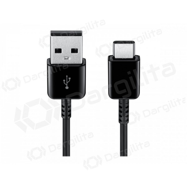 USB kabelis Samsung EP-DG930IBEGWW Type-C 1.5m (with packaging) (juodas) (OEM)