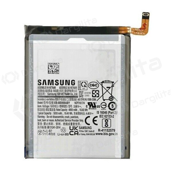 Samsung Galaxy S22 Ultra baterija, akumuliatorius (originalus) Samsung Galaxy S22 Ultra baterija, akumuliatorius (originalus)