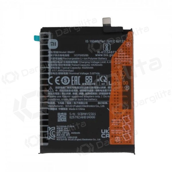 Xiaomi Poco F3, Mi 11i, Redmi K40 baterija, akumuliatorius (BM4Y) (originalus) Xiaomi Poco F3, Mi 11i, Redmi K40 baterija, akumuliatorius (BM4Y) (originalus)