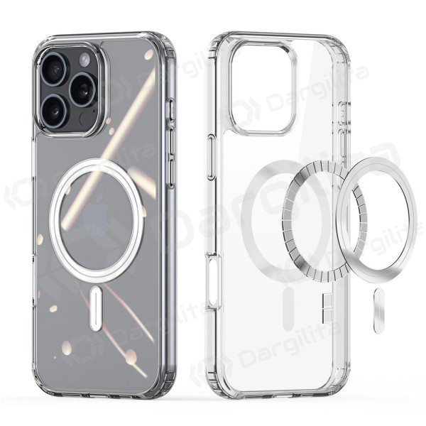 Apple iPhone 16 Pro dėklas "Dux Ducis Clin Magsafe" (skaidrus)