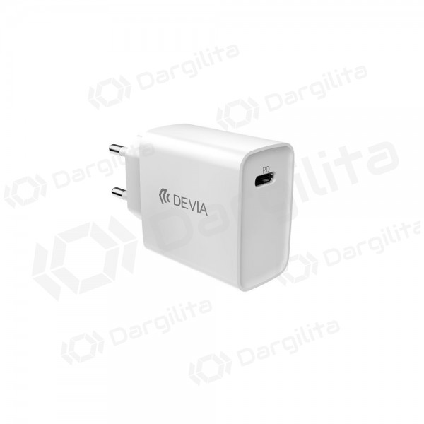 Įkroviklis Devia Smart PD Quick Charge 20W (baltas)