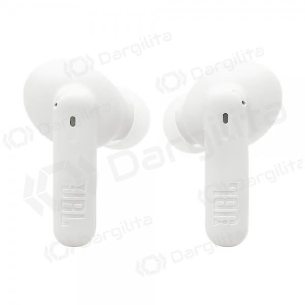 Belaidės ausinės su mikrofonu JBL Wave Beam 2 Bluetooth 5.3 baltos