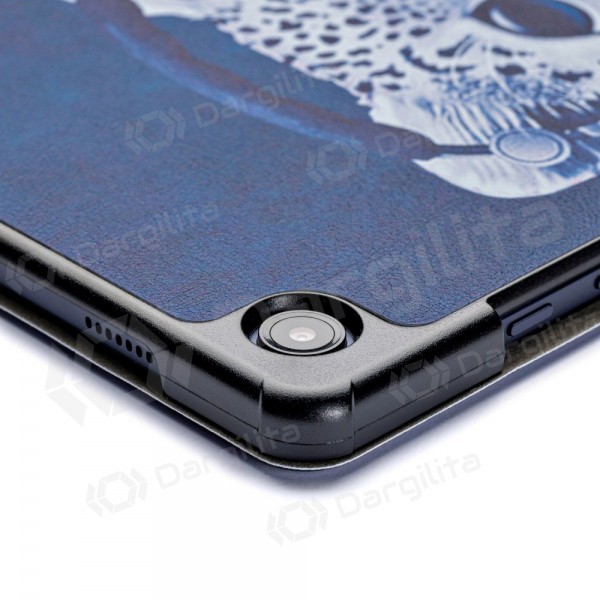 Samsung Galaxy Tab A9+, Tab A11+ dėklas "Smart Leather" (sad cat)