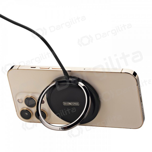 Įkroviklis belaidis DUZZONA W1 MagSafe 15W (juodas) Įkroviklis belaidis DUZZONA W1 MagSafe 15W (juodas)