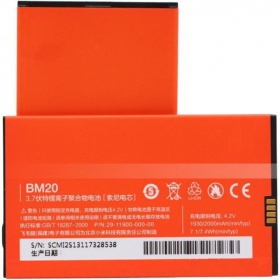 Xiaomi Mi 2 / Mi 2S / M2S baterija, akumuliatorius (BM20)