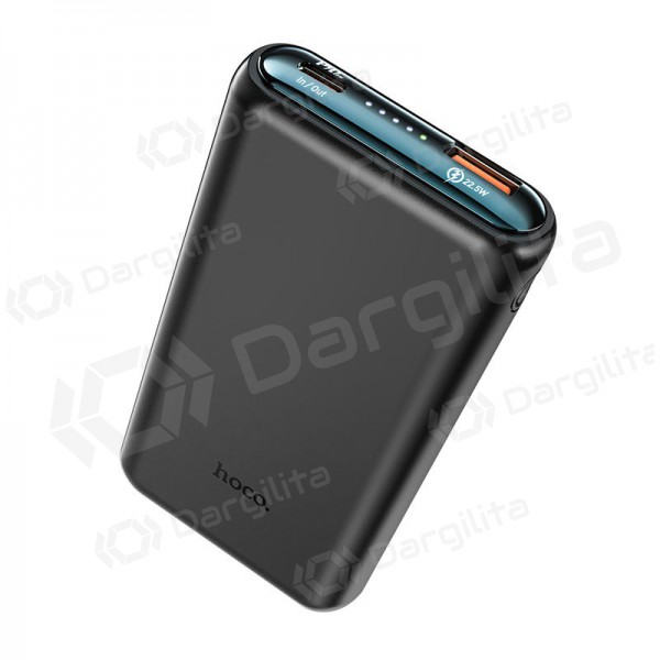 Išorinė baterija Power Bank Hoco Q1 Type-C PD 20W+Quick Charge 3.0 (3A) 10000mAh juodas Išorinė baterija Power Bank Hoco Q1 Type-C PD 20W+Quick Charge 3.0 (3A) 10000mAh juodas