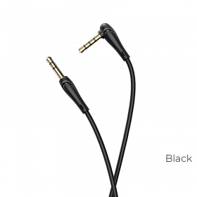 Audio adapteris Hoco UPA15 AUX 3,5mm į 3,5mm (juodas)