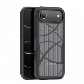 Apple iPhone Air dėklas "Dux Ducis Shld" juodas (Rhythm Pattern)