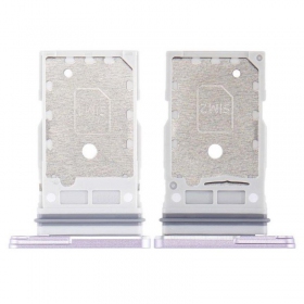 Samsung G990 Galaxy S21 FE SIM kortelės laikiklis (levandos) (service pack) (originalus)