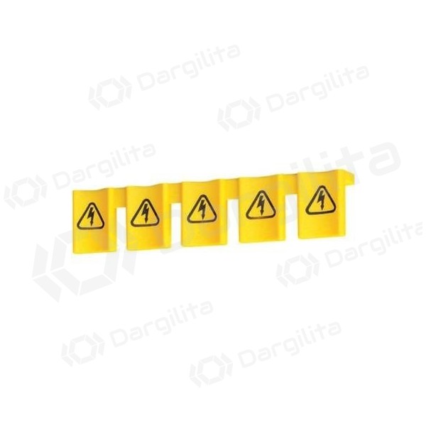 Šynos kontaktų dangtelis Hager KZ059 (Geltonas)