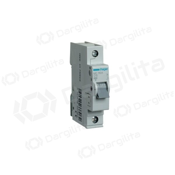 Automatinis jungiklis Hager MC110 (10A, 1P, 230V, 6kA)