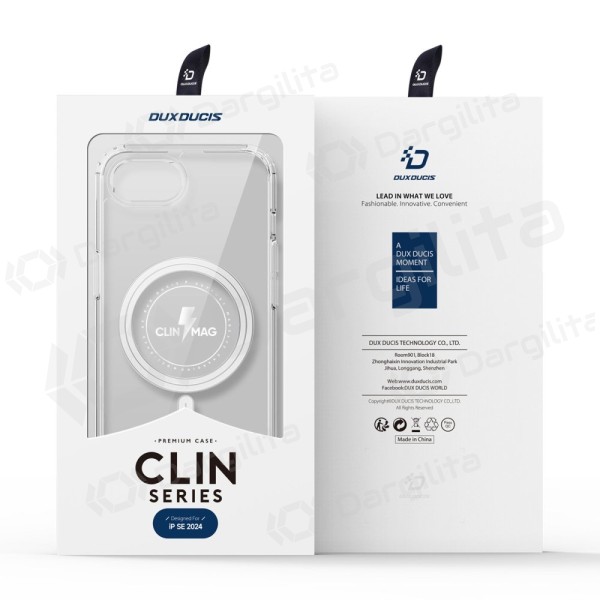 Apple iPhone 16e, 17e dėklas "Dux Ducis Clin Magsafe" (skaidrus)