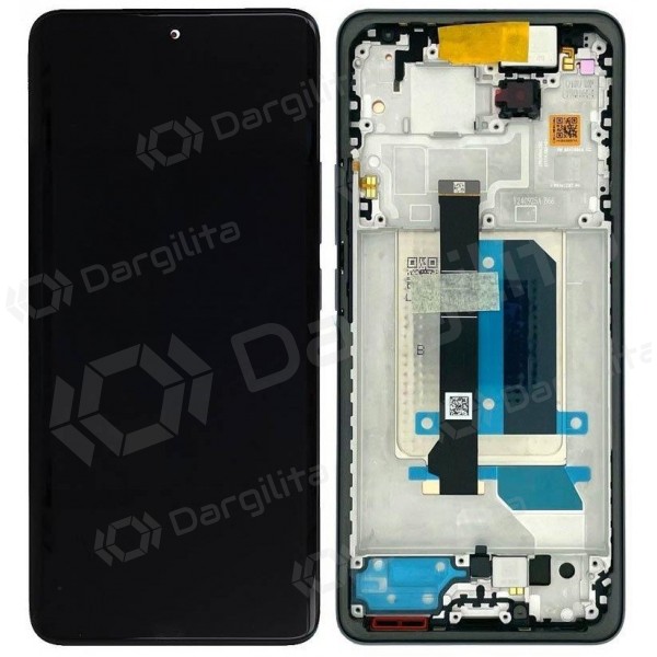 Xiaomi Redmi Note 14 Pro+ ekranas (mėlynas) (su rėmeliu) (originalus)