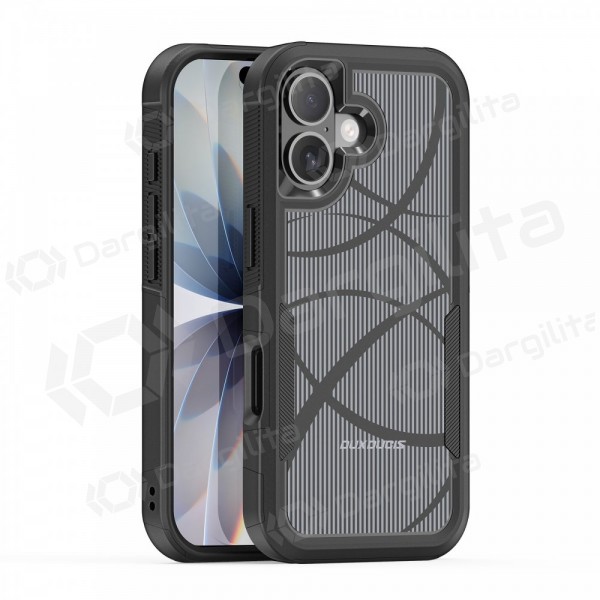 Apple iPhone 17 dėklas "Dux Ducis Shld" juodas (Rhythm Pattern)