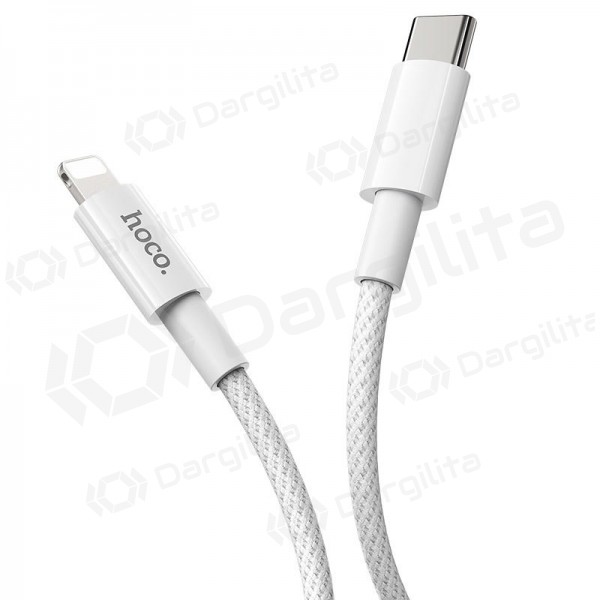 Lightning laidas Hoco X56 USB-C į Lightning 1 m PD baltas