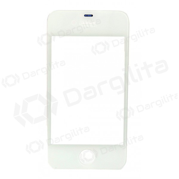 Apple iPhone 4S Ekrano stikliukas (baltas) (for screen refurbishing)
