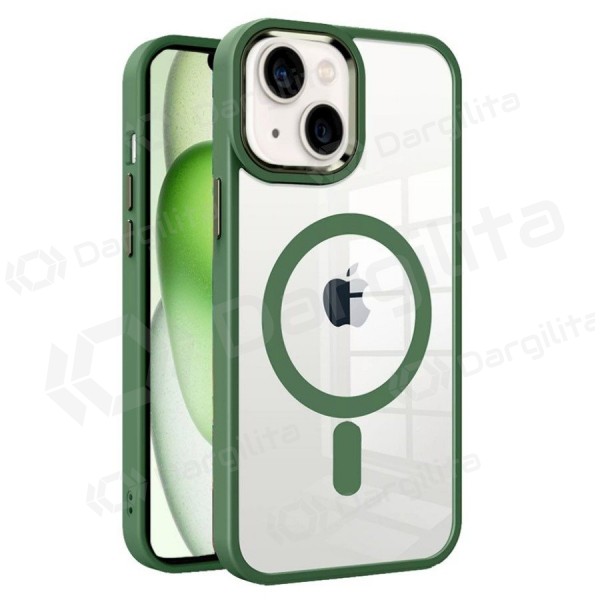Apple iPhone 14 Plus dėklas "Premium Mag Cover" (žalias)