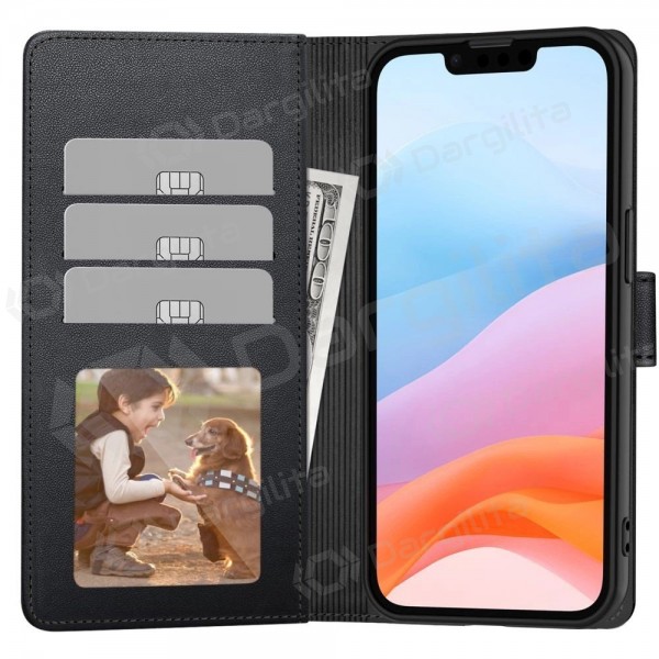 Samsung Galaxy S26 Ultra dėklas "Fancy Wallet" (juodas)