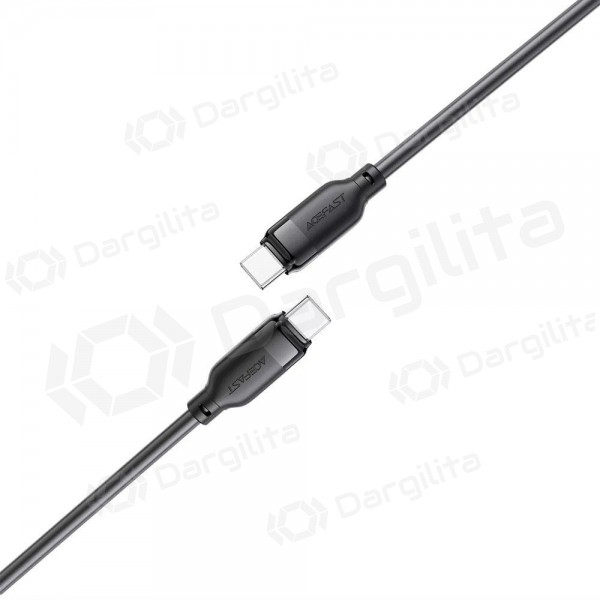 USB-C laidas Acefast C16-03 USB-C į USB-C 1.2 m 60 W juodas