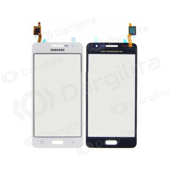 Samsung G531F Galaxy Grand Prime VE lietimui jautrus stikliukas (baltas)