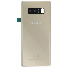 Samsung N950F Galaxy Note 8 galinis baterijos dangtelis auksinis (Maple Gold) (naudotas grade C, originalus)