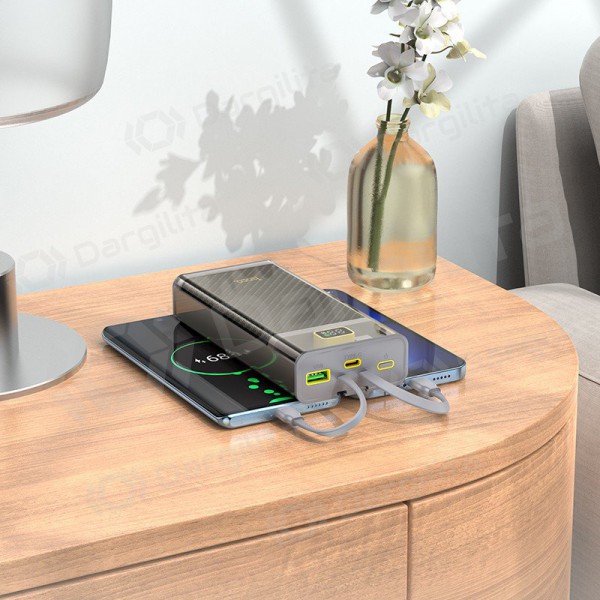 Išorinė baterija Power Bank Hoco J104A Discovery Edition 22.5W 20000mAh pilka