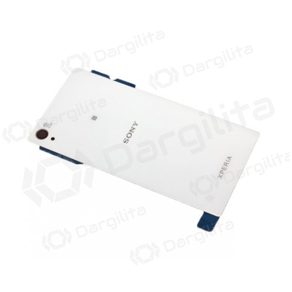 Sony Xperia Z1 L39h C6902 / Xperia Z1 C6903 / Xperia Z1 C6906 / Z1 C6943 galinis baterijos dangtelis (baltas) (aukšta kokybė)