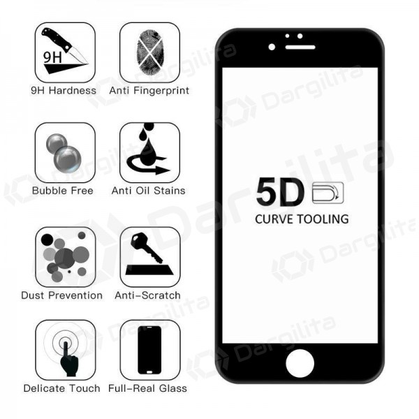 Samsung Galaxy S26 FE apsauginis stiklas "5D Full Glue"
