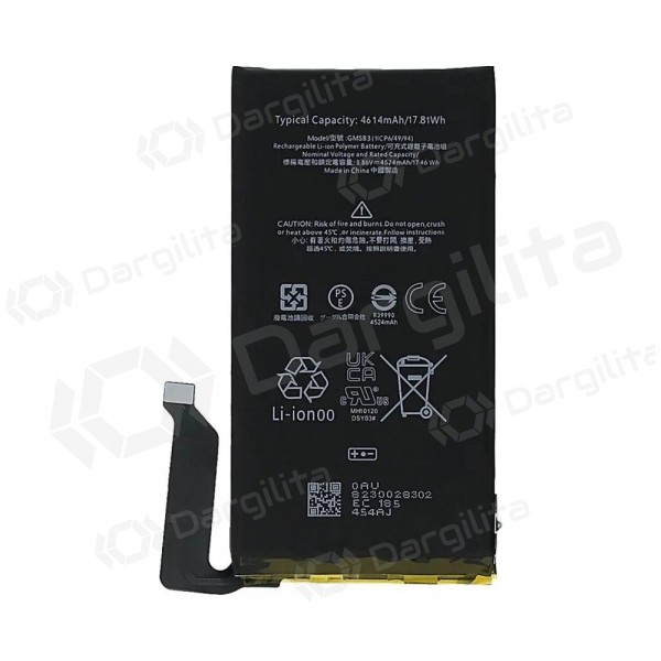 Google Pixel 6 baterija, akumuliatorius