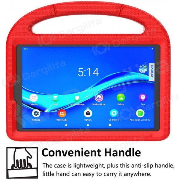 Lenovo Tab M10 10.1 dėklas "Shockproof Kids" (raudonas) Lenovo Tab M10 10.1 dėklas "Shockproof Kids" (raudonas)