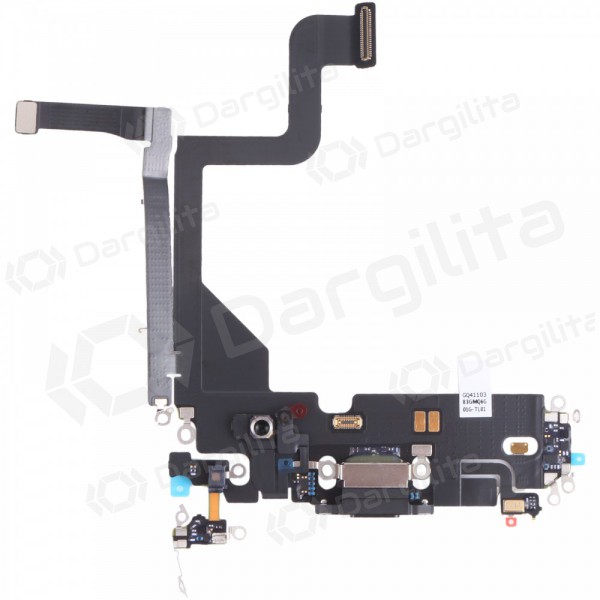 Apple iPhone 13 Pro įkrovimo lizdo ir mikrofono jungtis (juoda) Apple iPhone 13 Pro įkrovimo lizdo ir mikrofono jungtis (juoda)