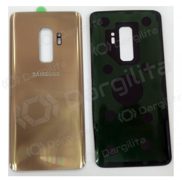 Samsung G965F Galaxy S9 Plus galinis baterijos dangtelis (auksinis) (Sunrise Gold)