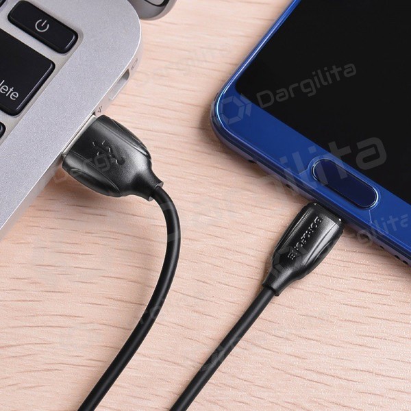 USB-C laidas Borofone BX19 USB-A į USB-C 1 m juodas