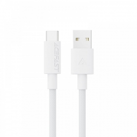 USB-C laidas Acefast C18-04 USB-A į USB-C 1.2 m baltas