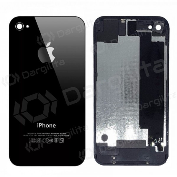 Apple iPhone 4S galinis baterijos dangtelis (juodas)