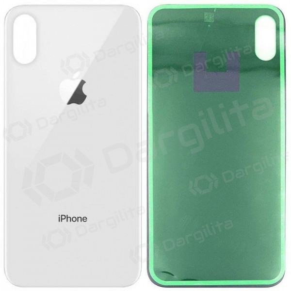 Apple iPhone XS Max galinis dangtelis (sidabrinis)
