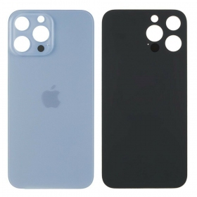 Apple iPhone 13 Pro Max galinis baterijos dangtelis (Sierra Blue) (bigger hole for camera)