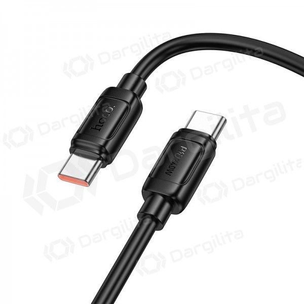 USB-C laidas Hoco X115 USB-C į USB-C 1 m 240 W juodas