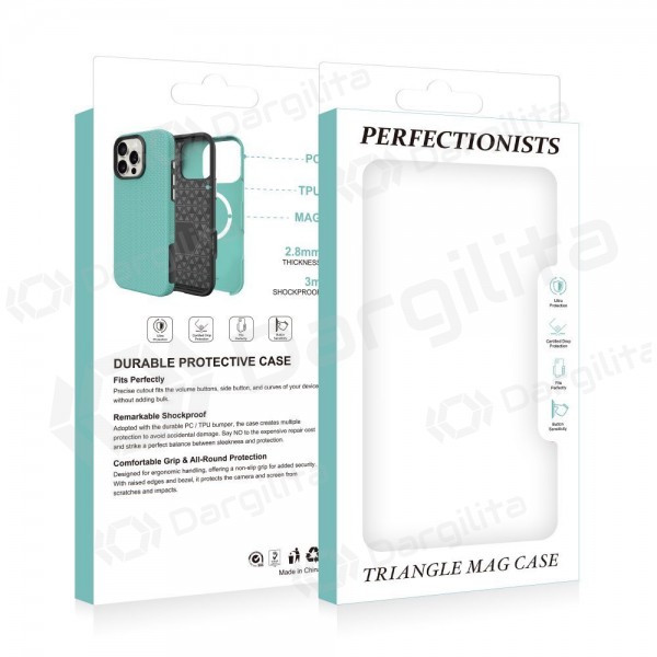 Apple iPhone 17 Pro Max, 18 Pro Max dėklas „Perfectionists“ (rožinio aukso)