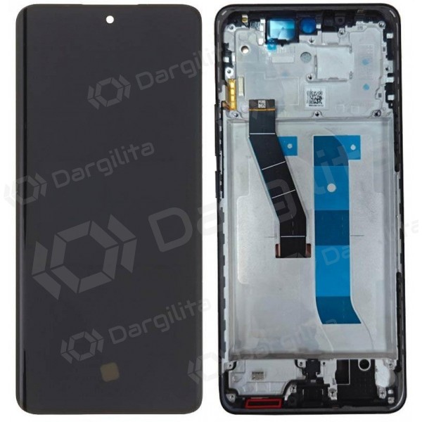 Xiaomi Redmi Note 15 4G ekranas (juodas) (su rėmeliu) (OLED)