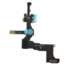 Apple iPhone 5S / iPhone SE priekinė kamera, apšvietimo daviklio ir mikrofono lanksčioji jungtis (naudota, originali)