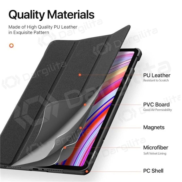 Xiaomi Redmi Pad Pro 12.1 dėklas "Dux Ducis Domo" (juodas)
