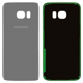 Samsung G935F Galaxy S7 Edge galinis baterijos dangtelis (sidabrinis)
