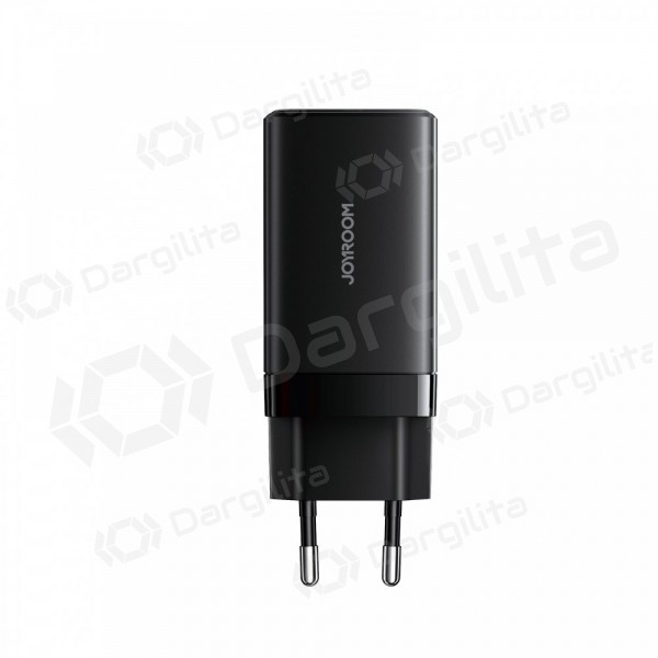 Telefono įkroviklis Hoco N66 35 W GaN USB-C + USB-A su Lightning laidu 1 m baltas