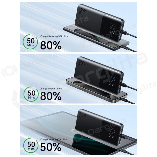 Išorinė baterija Power Bank Joyroom JR-PBF20 22.5W 10000mAh juoda